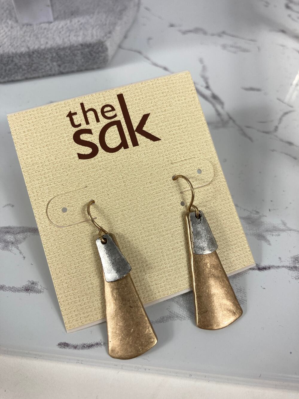 New The Sak Metal Earrings
